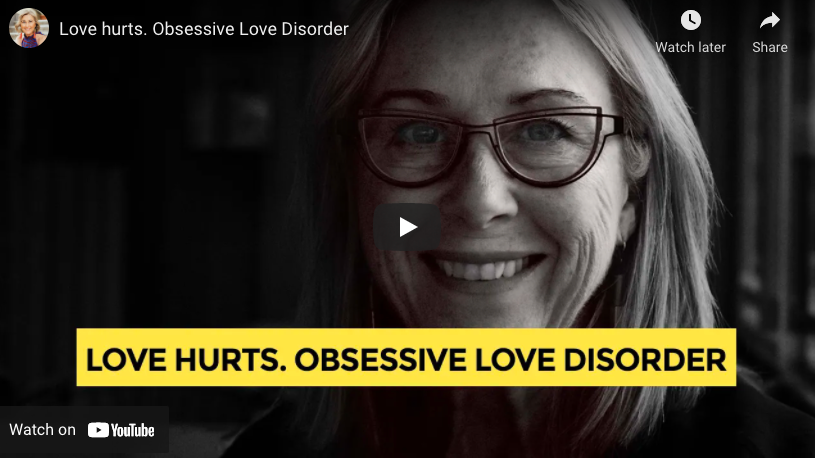 (Fake) love hurts.  Obsessive love disorder.